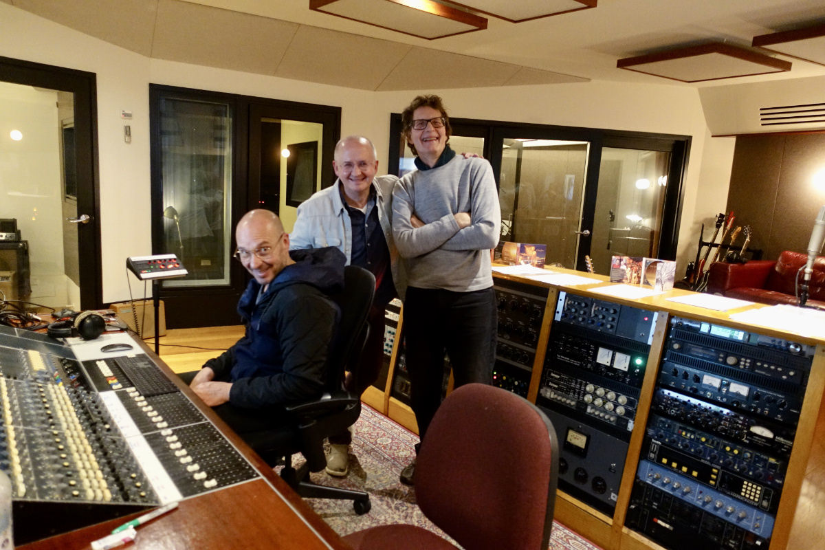 Robin Mai, David Jones and Sambodhi Prem at the Woodstock Studios Melbourne – May 2022